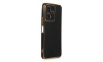 Newface Vivo Y22 2022 Kılıf Volet Silikon - Siyah