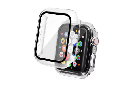 Newface Apple Watch 42mm Camlı Kasa Ekran Koruyucu - Şeffaf