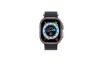 Newface Apple Watch Ultra 49mm Alüminyum Kasa Cam Ekran Koruyucu - Mor