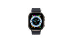 Newface Apple Watch Ultra 49mm Alüminyum Kasa Cam Ekran Koruyucu - Siyah