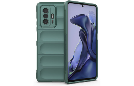 Newface Xiaomi Mi 11T Kılıf Optimum Silikon - Koyu Yeşil