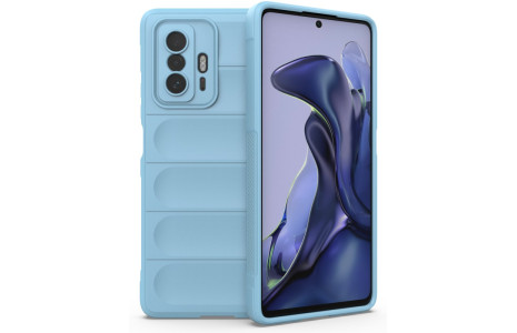 Newface Xiaomi Mi 11T Kılıf Optimum Silikon - Sky Blue