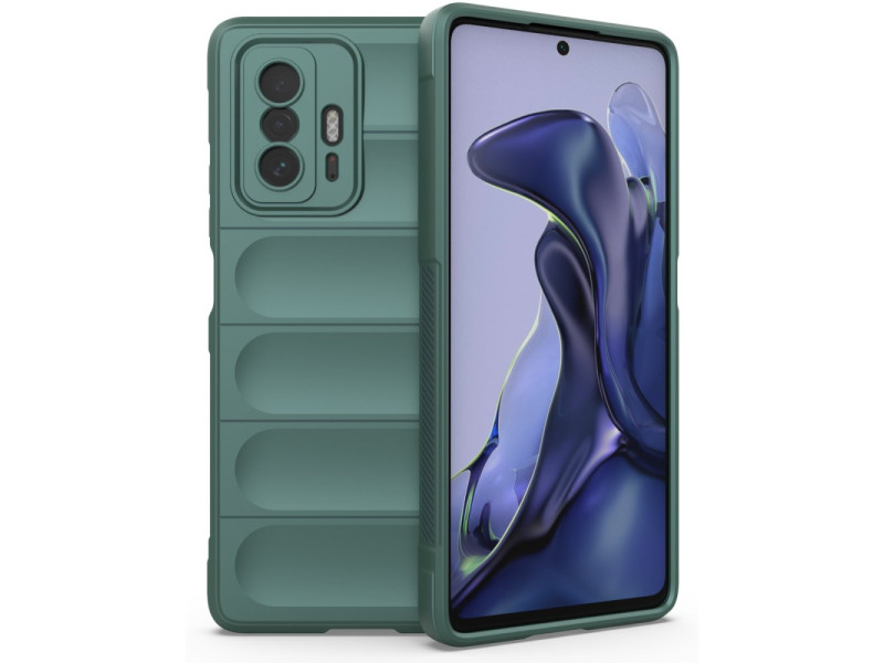 Newface Xiaomi Mi 11T Pro Kılıf Optimum Silikon - Koyu Yeşil