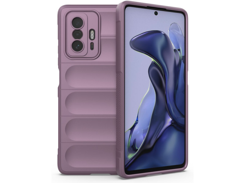 Newface Xiaomi Mi 11T Pro Kılıf Optimum Silikon - Mor