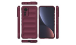 Newface Xiaomi Mi 12 Lite Kılıf Optimum Silikon - Bordo