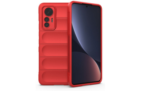 Newface Xiaomi Mi 12 Lite Kılıf Optimum Silikon - Kırmızı