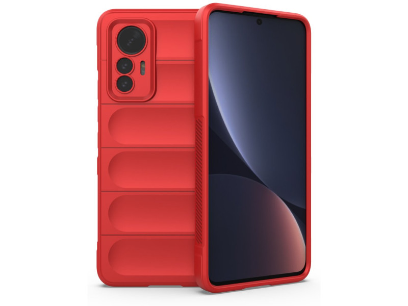 Newface Xiaomi Mi 12 Lite Kılıf Optimum Silikon - Kırmızı