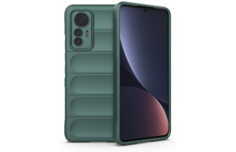 Newface Xiaomi Mi 12 Lite Kılıf Optimum Silikon - Koyu Yeşil
