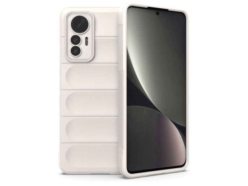 Newface Xiaomi Mi 12 Lite Kılıf Optimum Silikon - Krem