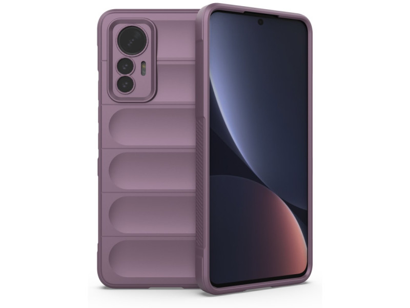 Newface Xiaomi Mi 12 Lite Kılıf Optimum Silikon - Mor