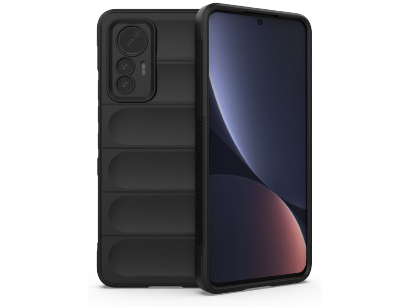 Newface Xiaomi Mi 12 Lite Kılıf Optimum Silikon - Siyah