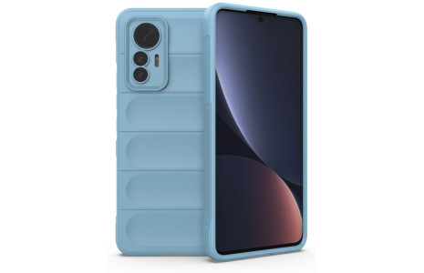 Newface Xiaomi Mi 12 Lite Kılıf Optimum Silikon - Sky Blue