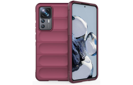 Newface Xiaomi Mi 12T Kılıf Optimum Silikon - Bordo