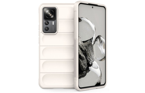 Newface Xiaomi Mi 12T Pro Kılıf Optimum Silikon - Krem