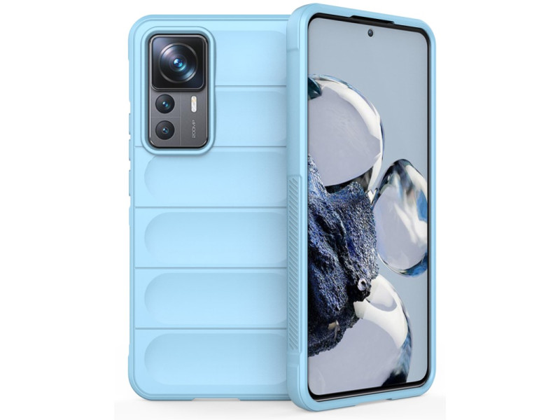 Newface Xiaomi Mi 12T Pro Kılıf Optimum Silikon - Sky Blue