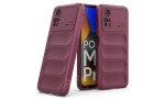 Newface Xiaomi Poco M4 Pro 4G Kılıf Optimum Silikon - Bordo