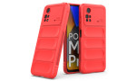 Newface Xiaomi Poco M4 Pro 4G Kılıf Optimum Silikon - Kırmızı