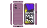 Newface Xiaomi Poco M4 Pro 4G Kılıf Optimum Silikon - Mor