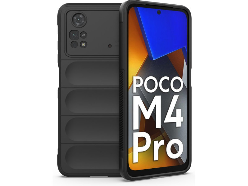 Newface Xiaomi Poco M4 Pro 4G Kılıf Optimum Silikon - Siyah