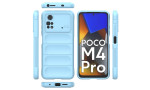 Newface Xiaomi Poco M4 Pro 4G Kılıf Optimum Silikon - Sky Blue