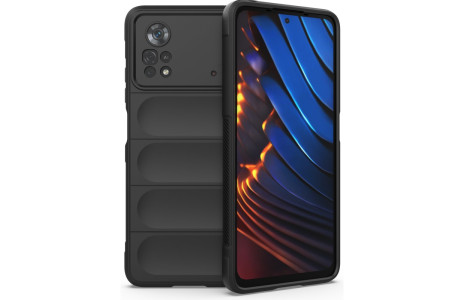 Newface Xiaomi Poco X4 Pro 5G Kılıf Optimum Silikon - Siyah