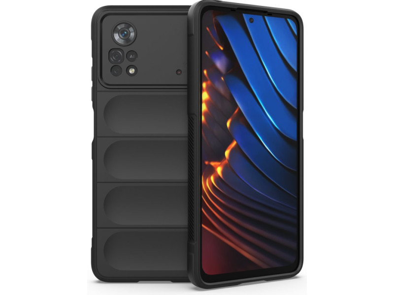 Newface Xiaomi Poco X4 Pro 5G Kılıf Optimum Silikon - Siyah