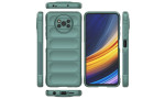 Newface Xiaomi Pocophone X3 Pro Kılıf Optimum Silikon - Koyu Yeşil