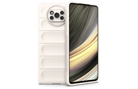 Newface Xiaomi Pocophone X3 Pro Kılıf Optimum Silikon - Krem