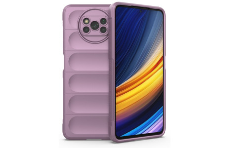 Newface Xiaomi Pocophone X3 Pro Kılıf Optimum Silikon - Mor