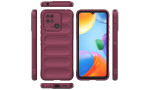 Newface Xiaomi Redmi 10C Kılıf Optimum Silikon - Bordo