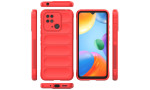 Newface Xiaomi Redmi 10C Kılıf Optimum Silikon - Kırmızı