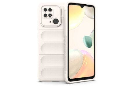 Newface Xiaomi Redmi 10C Kılıf Optimum Silikon - Krem