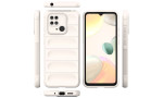 Newface Xiaomi Redmi 10C Kılıf Optimum Silikon - Krem