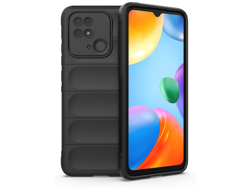 Newface Xiaomi Redmi 10C Kılıf Optimum Silikon - Siyah