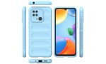 Newface Xiaomi Redmi 10C Kılıf Optimum Silikon - Sky Blue