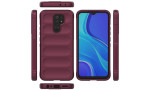 Newface Xiaomi Redmi 9 Kılıf Optimum Silikon - Bordo