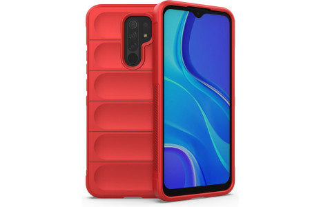 Newface Xiaomi Redmi 9 Kılıf Optimum Silikon - Kırmızı