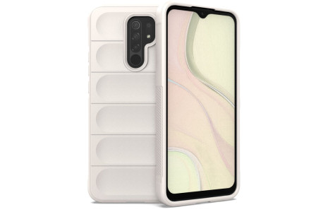 Newface Xiaomi Redmi 9 Kılıf Optimum Silikon - Krem