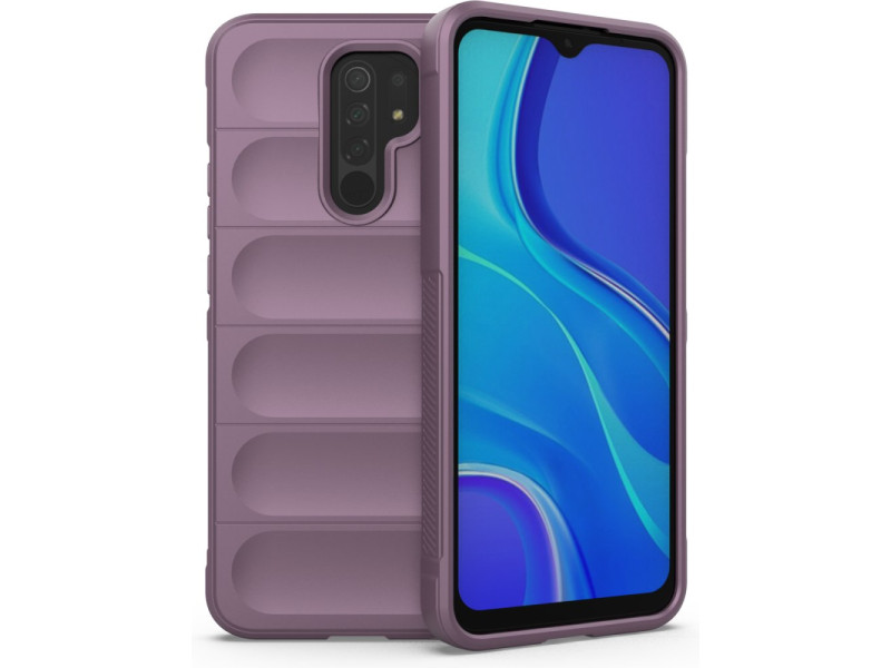 Newface Xiaomi Redmi 9 Kılıf Optimum Silikon - Mor