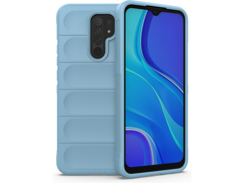 Newface Xiaomi Redmi 9 Kılıf Optimum Silikon - Sky Blue