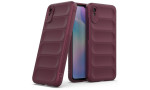 Newface Xiaomi Redmi 9A Kılıf Optimum Silikon - Bordo