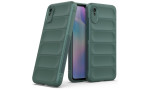 Newface Xiaomi Redmi 9A Kılıf Optimum Silikon - Koyu Yeşil