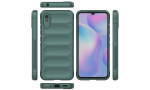 Newface Xiaomi Redmi 9A Kılıf Optimum Silikon - Koyu Yeşil
