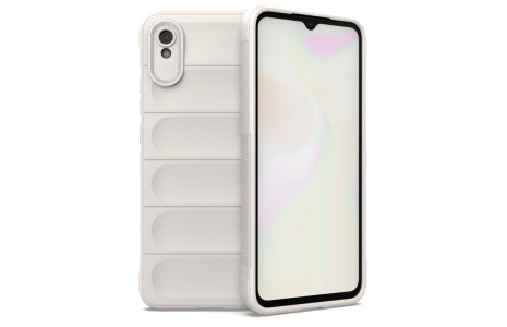 Newface Xiaomi Redmi 9A Kılıf Optimum Silikon - Krem