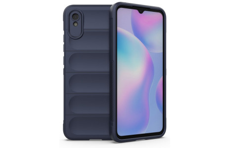 Newface Xiaomi Redmi 9A Kılıf Optimum Silikon - Lacivert