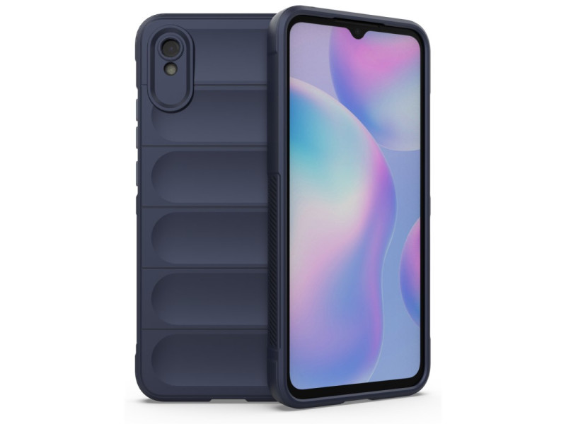 Newface Xiaomi Redmi 9A Kılıf Optimum Silikon - Lacivert