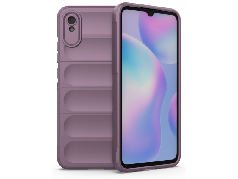 Newface Xiaomi Redmi 9A Kılıf Optimum Silikon - Mor
