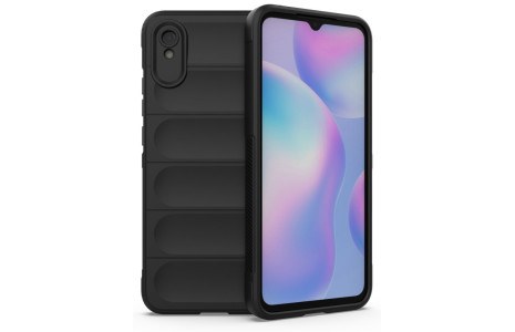 Newface Xiaomi Redmi 9A Kılıf Optimum Silikon - Siyah