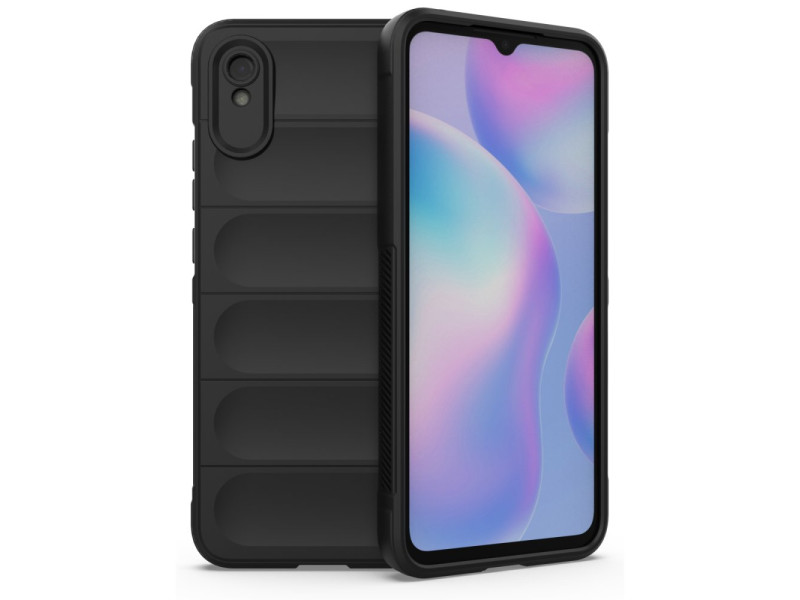 Newface Xiaomi Redmi 9A Kılıf Optimum Silikon - Siyah