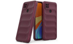 Newface Xiaomi Redmi 9C Kılıf Optimum Silikon - Bordo